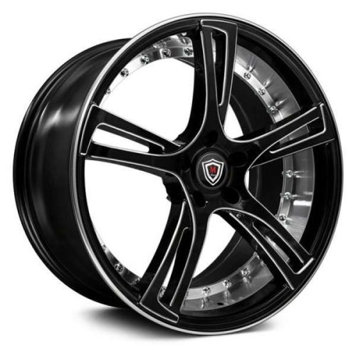 Marquee Wheels M3247 Black Milled