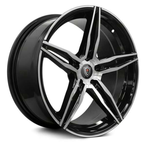 Marquee Wheels M8888 Black Machined