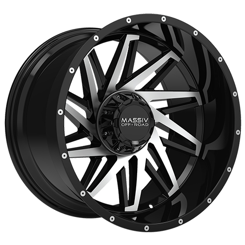 Massiv Off-Road MAS-OR3 Black Machined Photo