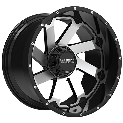 Massiv Off-Road MAS-OR4 Black Machined