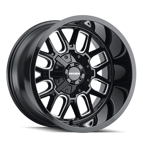 Mayhem Cogent 8107 Gloss Black W/ Milled Spokes Photo