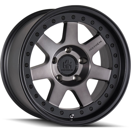 Mayhem Prodigy 8300 Matte Black W/ Dark Tint Face - Part Number 8300-2970TM Mayhem Prodigy 8300 Matte Black W/ Dark Tint Face Photo