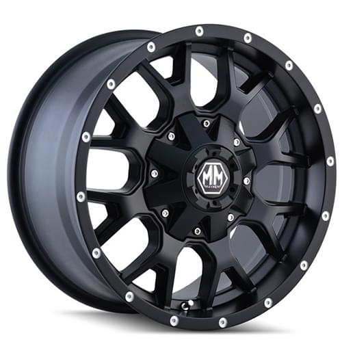 Mayhem Warrior 8015 Matte Black - Part Number 8015-7714MB Mayhem Warrior 8015 Matte Black Photo