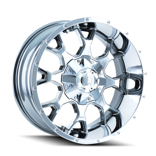 Mayhem Warrior 8015 Chrome - Part Number 8015-2952C Mayhem Warrior 8015 Chrome Photo