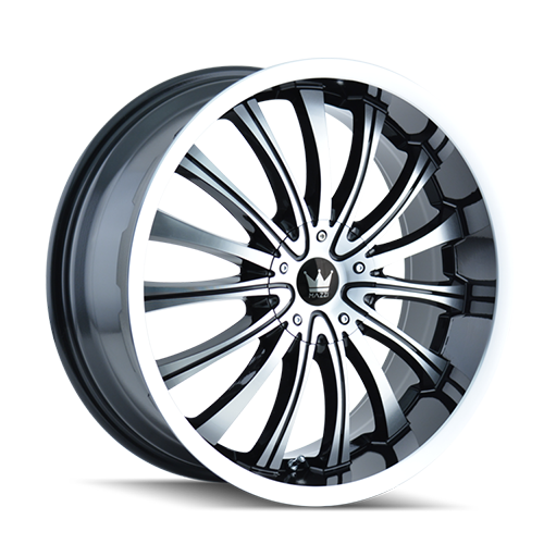 Mazzi Hype 351 Black W/ Machined Face & Lip - Part Number 351-22811B Mazzi Hype 351 Black W/ Machined Face & Lip Photo