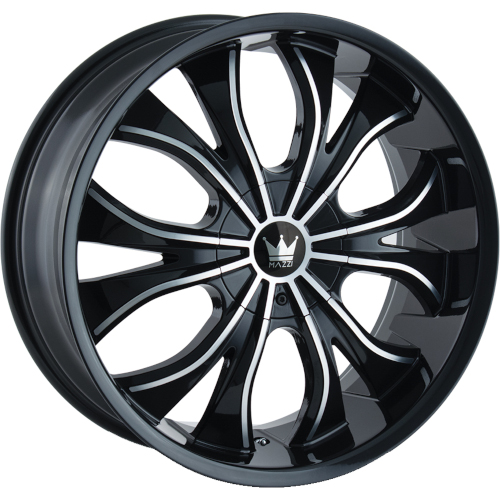 Mazzi Hustler 342 Black W/ Machined Face - Part Number 342-8705B Mazzi Hustler 342 Black W/ Machined Face Photo