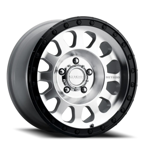 Method Race Mr315 Machined w/ Gloss Black Lip