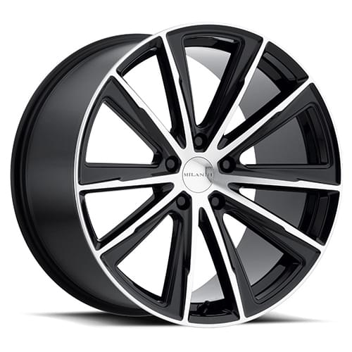 Milanni Splinter 471 Black Machined - Part Number 471-20190GBMF25 Milanni Splinter 471 Black Machined Photo