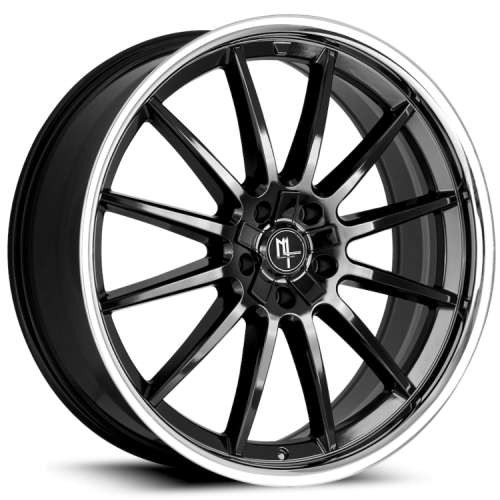 Modern Luxury Mlf14 Gloss Black w/ Stainless Lip