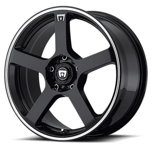 Motegi Racing MR116 Gloss Black W/ Machined Flange Photo