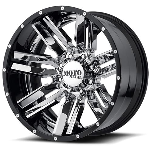 Moto Metal MO202 Chrome - Part Number MO202-20108518NCB Moto Metal MO202 Chrome Photo