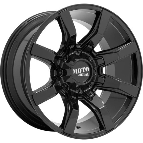 Moto Metal MO804 Spider Gloss Black - Part Number MO80422235344N Moto Metal MO804 Spider Gloss Black Photo
