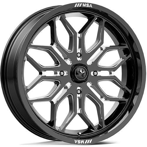 MSA Offroad UTV Sniper M47 Gloss Black Milled