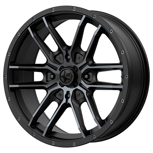 MSA Offroad M43 Fang Satin Black W/ Titanium Tint - Part Number M43-04756 MSA Offroad M43 Fang Satin Black W/ Titanium Tint Photo