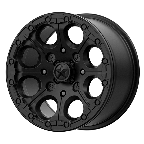 MSA Offroad UTV M44 Cannon Satin Black Beadlock - Part Number M44-05737 MSA Offroad UTV M44 Cannon Satin Black Beadlock Photo