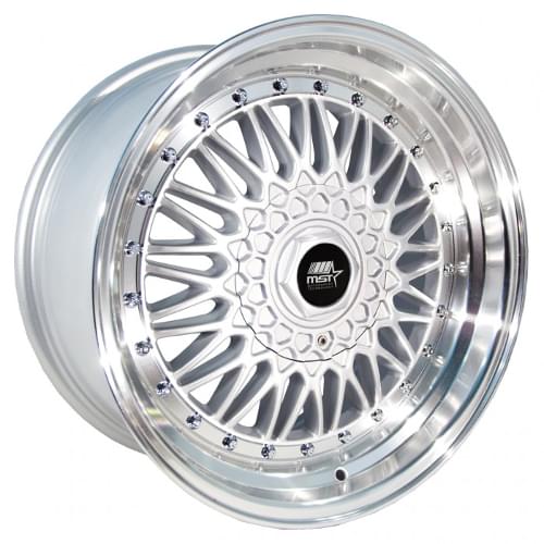 MST MT13 Silver W/ Machined Lip - Part Number 13-78516-35-SILL MST MT13 Silver W/ Machined Lip Photo