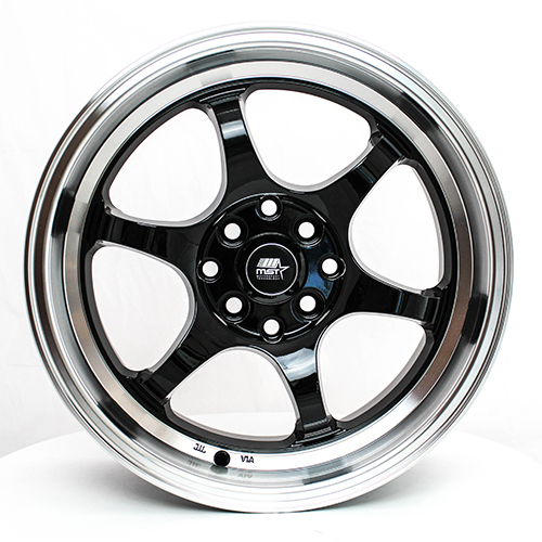 MST MT39 Black W/ Machined Lip - Part Number 39-6716-30-BLKL MST MT39 Black W/ Machined Lip Photo