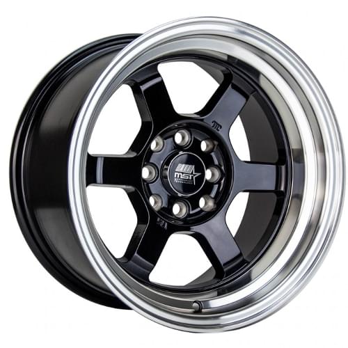 MST MT01 Time Attack Black W/ Machined Lip - Part Number 01T-5816-0-BLKL MST MT01 Time Attack Black W/ Machined Lip Photo