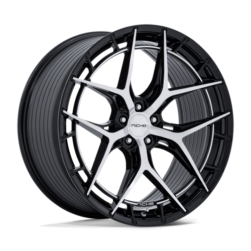 Niche Nc286 Riviera Gloss Black W/ Machined Face