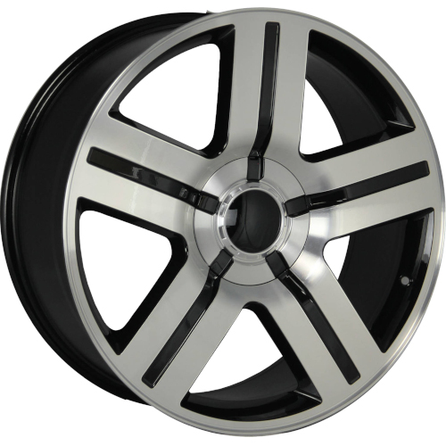 OE Revolution C-03 Gloss Black With Machined Face - Part Number C03-2410655+31BM OE Revolution C-03 Gloss Black With Machined Face Photo