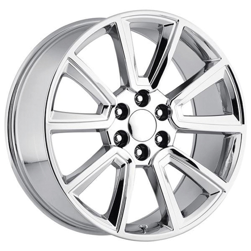 OE Revolution C-08 Chrome With Chrome Inserts - Part Number C08-2290655+31CCIS OE Revolution C-08 Chrome With Chrome Inserts Photo
