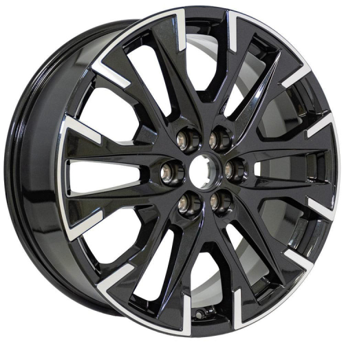 OE Wheels CV80 Black Machined