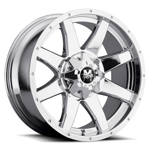 Off-Road Monster M08 Chrome - Part Number M08860702 Off-Road Monster M08 Chrome Photo