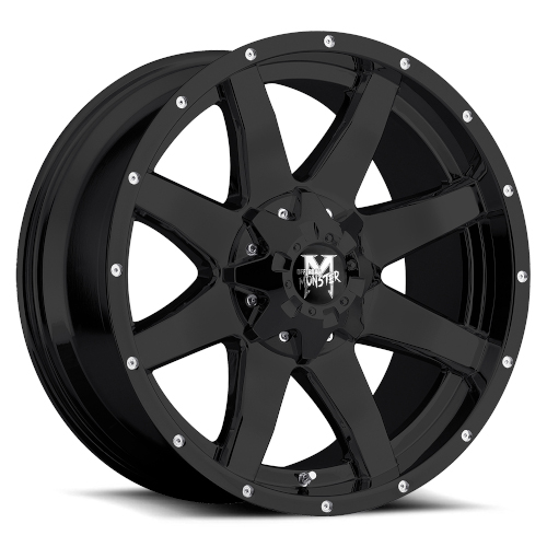 Off-Road Monster M08 Flat Black - Part Number M08012867N44B Off-Road Monster M08 Flat Black Photo