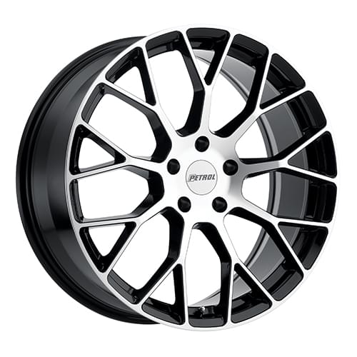 Petrol P2B Gloss Black W/ Machined Face - Part Number 2085P2B405108F72 Petrol P2B Gloss Black W/ Machined Face Photo