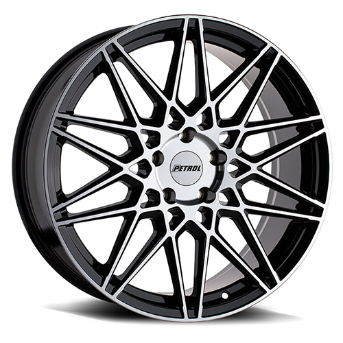 Petrol P3C Gloss Black W/ Machined Face - Part Number 1780P3C405105F72 Petrol P3C Gloss Black W/ Machined Face Photo