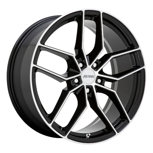 Petrol P5C Gloss Black W Machined Lip - Part Number 2085P5C405108B72 Petrol P5C Gloss Black W Machined Lip Photo