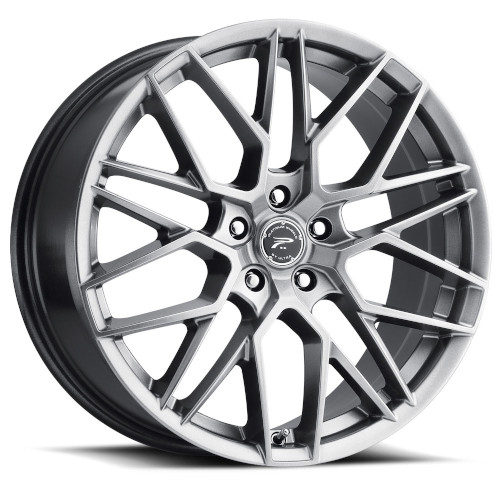 Platinum Retribution 459 Bright Graphite - Part Number 459-8891G+35 Platinum Retribution 459 Bright Graphite Photo