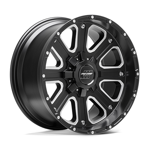 Pro Comp Axis PA72 Satin Black Milled - Part Number PXA5172-7939 Pro Comp Axis PA72 Satin Black Milled Photo