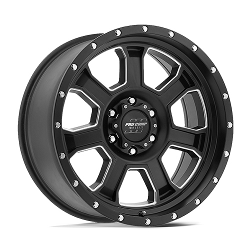 Pro Comp Sledge PA43 Satin Black Milled - Part Number PXA5143-2955 Pro Comp Sledge PA43 Satin Black Milled Photo