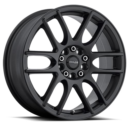 Raceline Mystique 141 Satin Black - Part Number 141B-87596+42 Raceline Mystique 141 Satin Black Photo