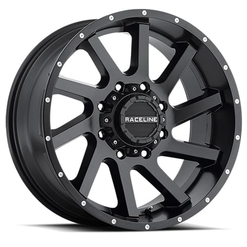 Raceline Twist 932 Satin Black - Part Number 932B-29066-00 Raceline Twist 932 Satin Black Photo