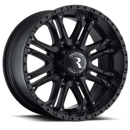 Raceline Octane HD 996 Satin Black - Part Number 996B-29081-12 Raceline Octane HD 996 Satin Black Photo