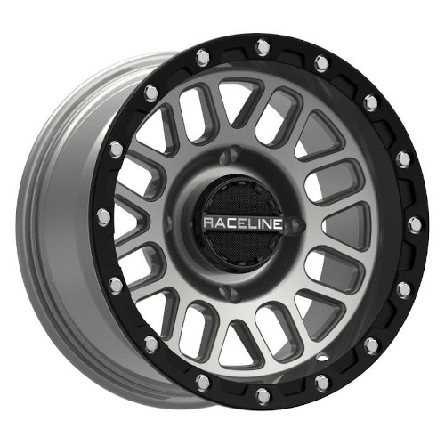 Raceline UTV A93 UTV Podium Beadlock Stealth Gray - Part Number A93SG-47037+38 Raceline UTV A93 UTV Podium Beadlock Stealth Gray Photo