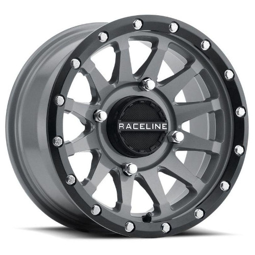 Raceline UTV A95 UTV Trophy Beadlock Stealth Gray - Part Number A95SG-47037+38 Raceline UTV A95 UTV Trophy Beadlock Stealth Gray Photo