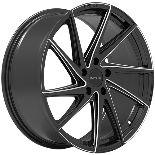 Ravetti RAV-M10 Black Milled - Part Number RAV-M10-2166BMW Ravetti RAV-M10 Black Milled Photo
