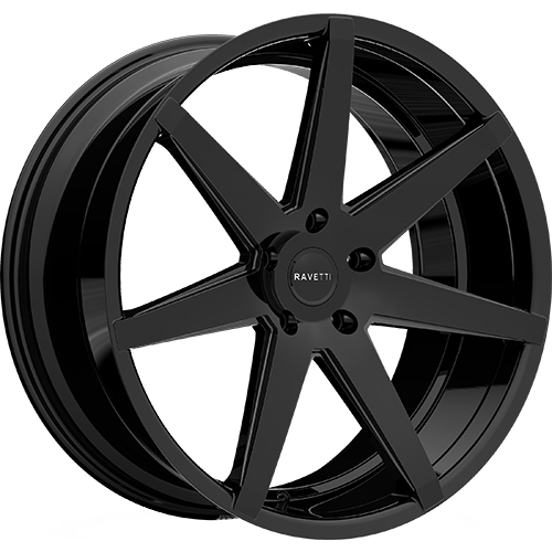 Ravetti RAV-M7 Full Gloss Black - Part Number RAV-M7-22964B Ravetti RAV-M7 Full Gloss Black Photo