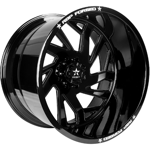RBP Forged Thunder Gloss Black - Part Number 29RF-2414-82-76FB RBP Forged Thunder Gloss Black Photo