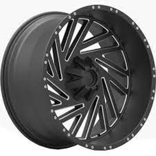 Red Dirt Road RD16 Black Milled w/ Machined Rivets