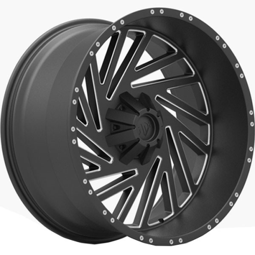 Red Dirt Road Rd16 Gloss Black Milled
