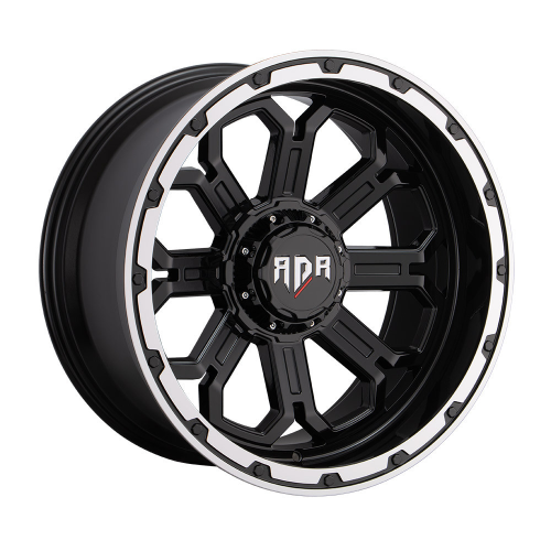 Red Dirt Road RD23 Gloss Black w/ Milled Lip