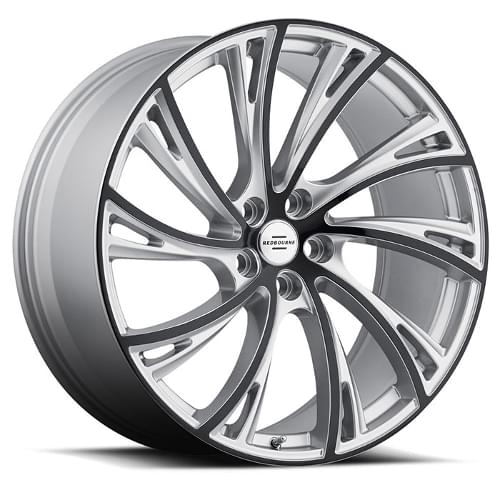 Redbourne Noble Matte Titanium Silver W/ Gloss Black - Part Number 2210RDB375120S72L Redbourne Noble Matte Titanium Silver W/ Gloss Black Photo