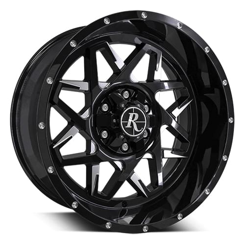 HD Offroad Caliber Black Milled Face - Part Number CA2090590ML3 HD Offroad Caliber Black Milled Face Photo