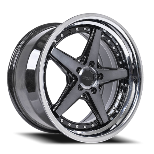 Rennen Csl-7 Tinted Black w/ Chrome Step Lip