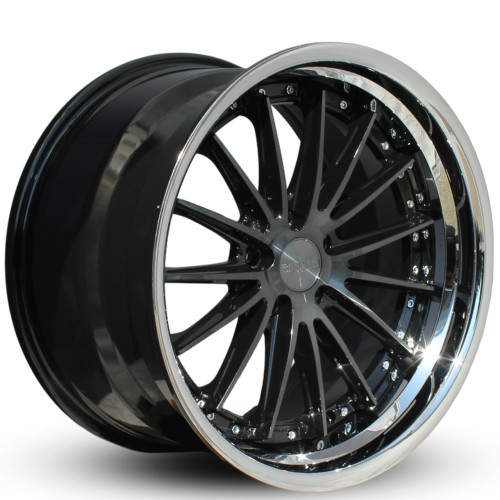 Rennen Csl-8 Tinted Black w/ Removable Chrome Ssl Lip