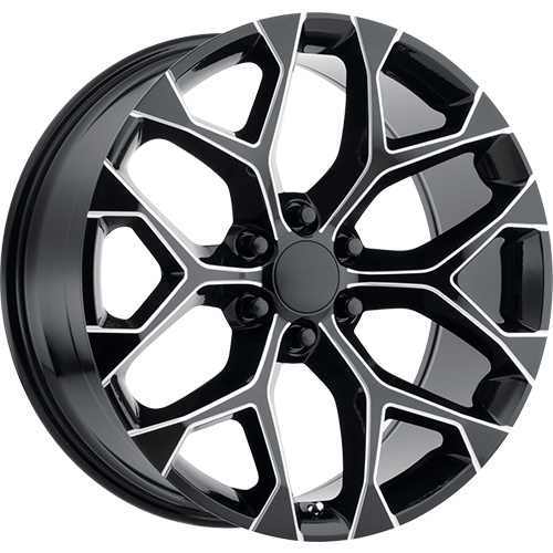 Replica Wheels REP348 Black Milled Photo